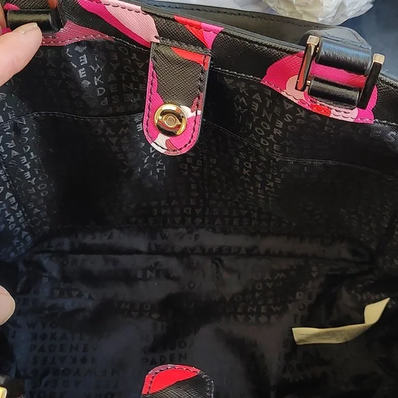 Kate Spade Grant Street Juno grainy vinyl leather trim mini tote. - Picture 15 of 15